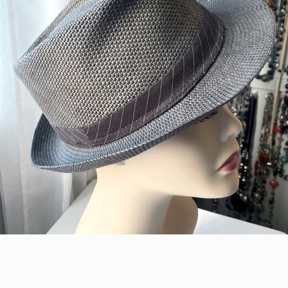 Bundle Of 2 Fedora Hats  Christys Crown Series Gray & 1 Khaki Fedora - Picture 4 of 16